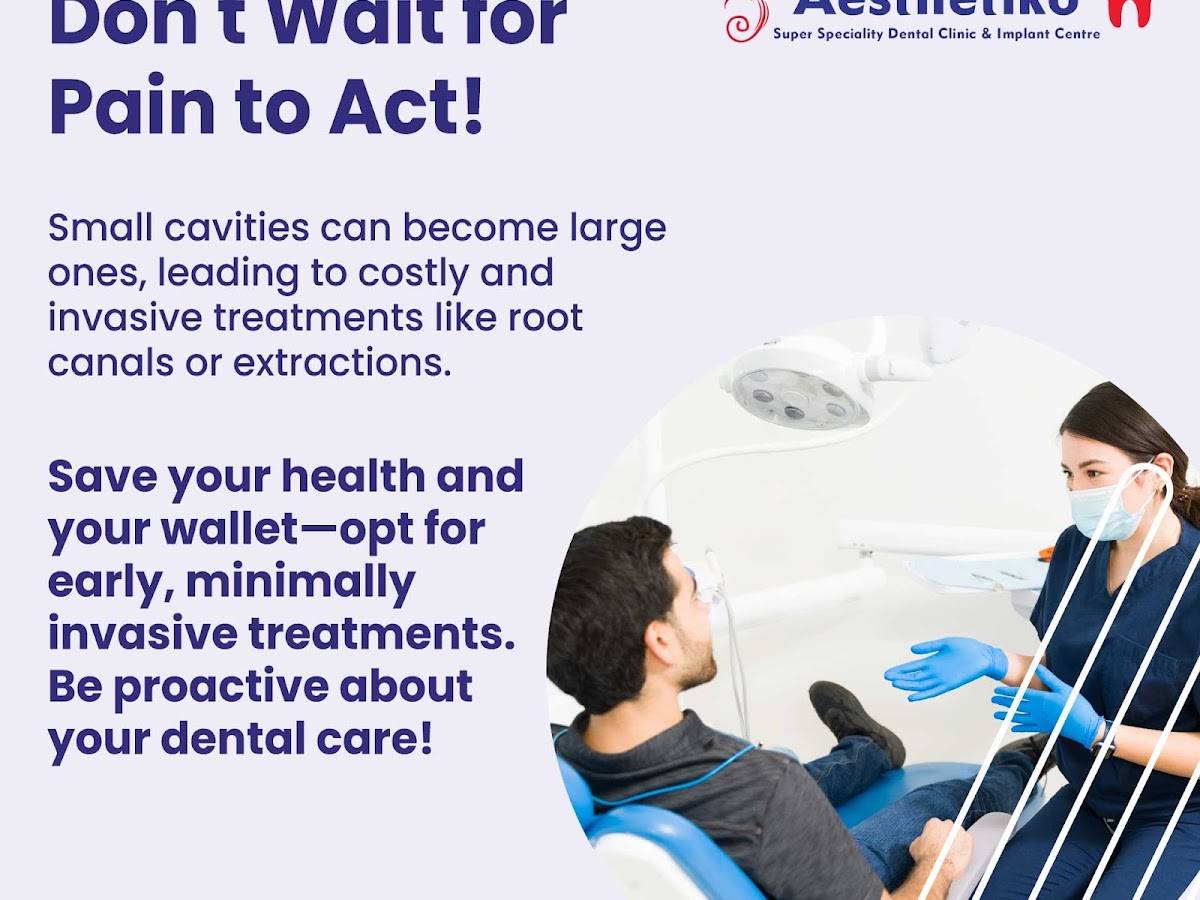 Teeth whitening and cleaning station at Aesthetiko Dental Clinic