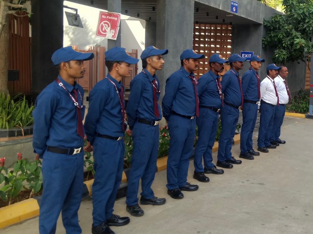 24-hour security team from Global Securitas India at an industrial facility