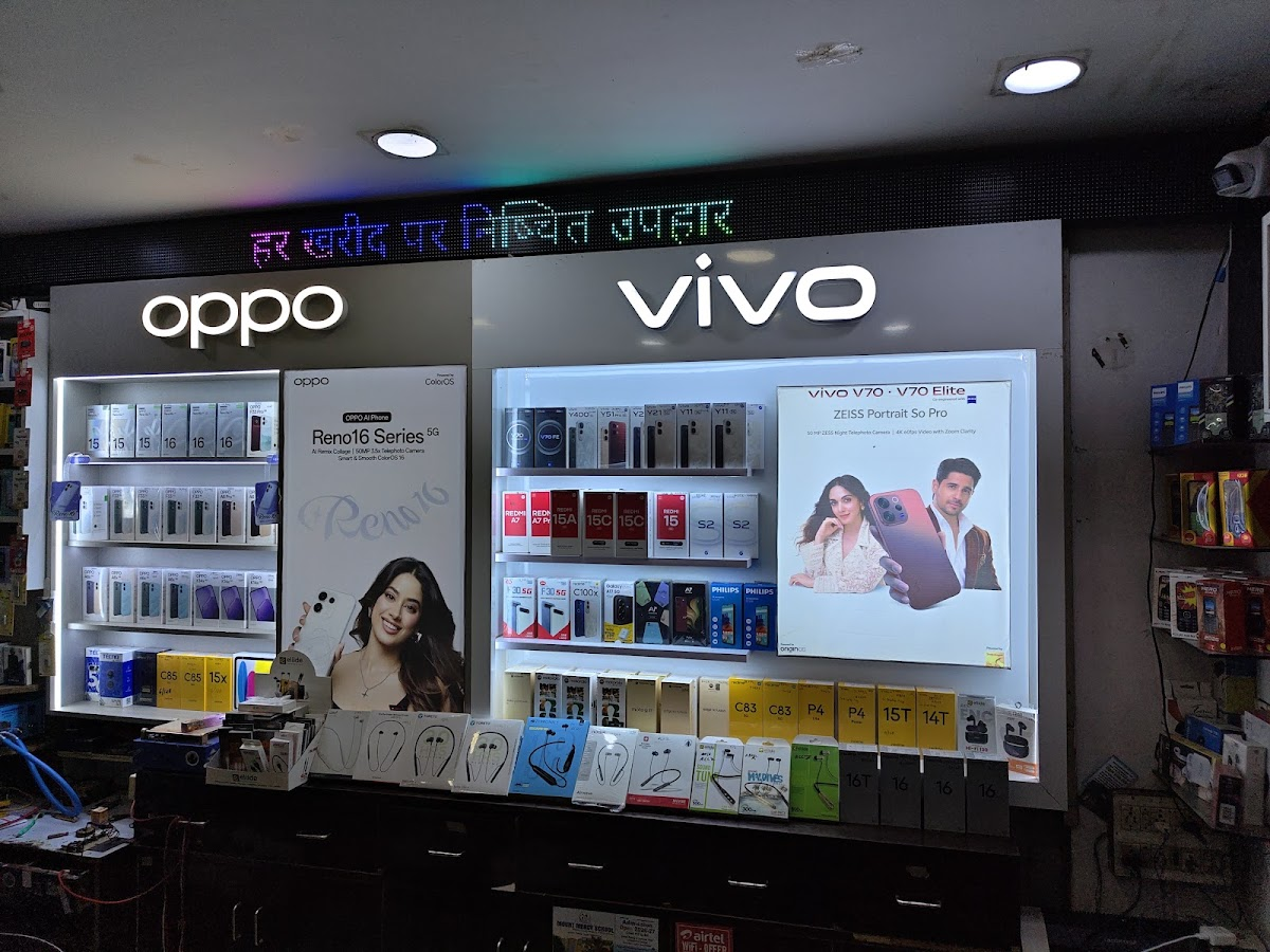 Range of smartphone brands available at Shifa Telecom, Shyam Nagar