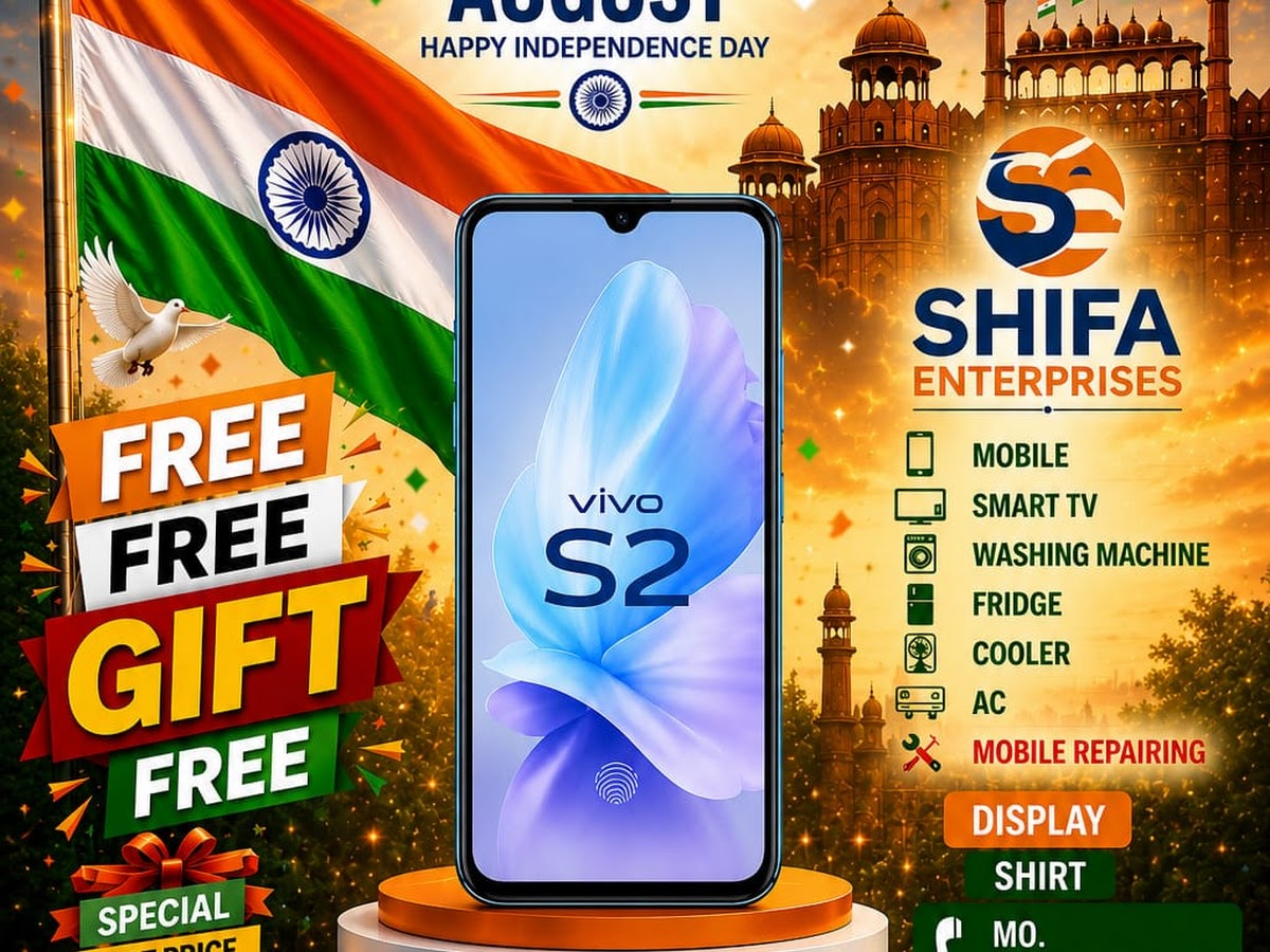 EMI and finance details for phones and appliances at Shifa Enterprises