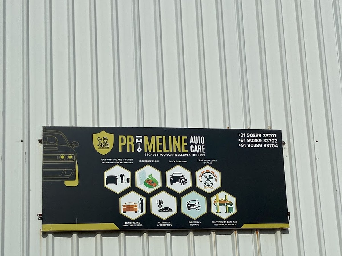 All-systems inspection area at PrimeLine Auto Care