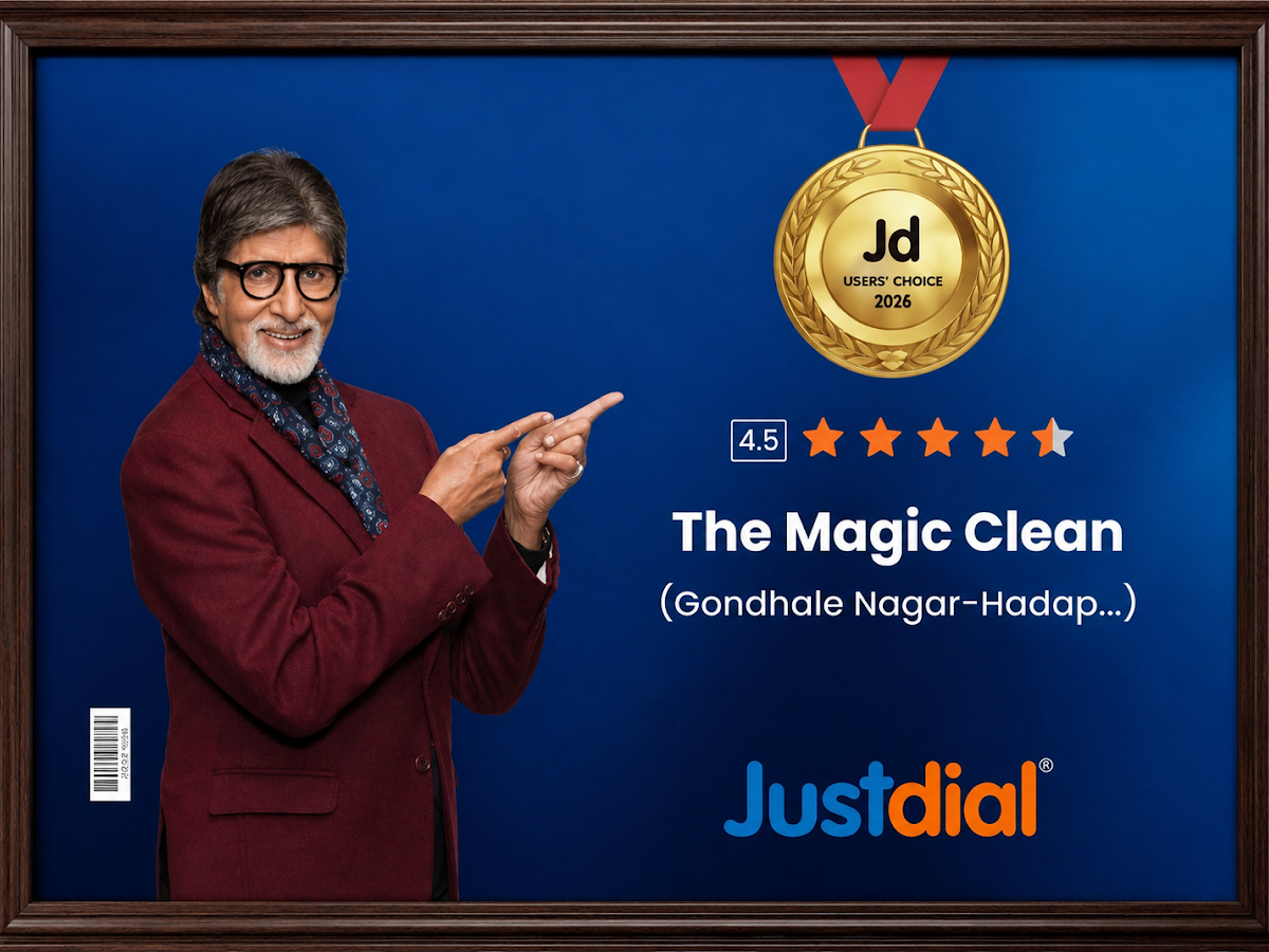 Window and glass cleaning by The Magic Clean, Hadapsar
